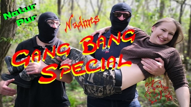 Nadine Cays Gang Bang Trial 1 - How much come & dare ???