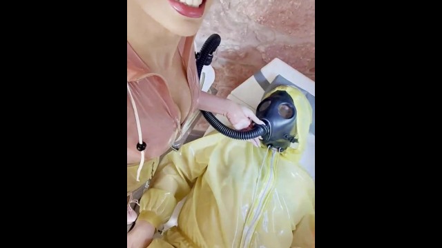 TOP Medical Play HEAVY RUBBER slave PART 1