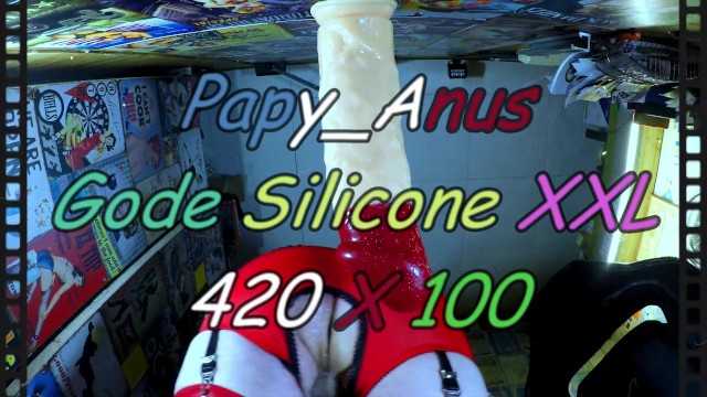 005_papy_anus Gros Gode XXL PVC 420 X 100