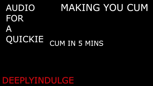 cumming instructions for your cunt (audio roleplay) making you cum hard
