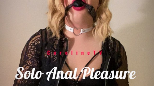 Solo anal playing
