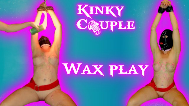 Hot wax and candle play for my hot wife