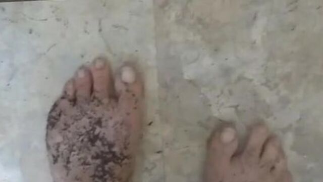 Feet Filthy from the Garden, Will Daddy punish me? Dirty Talk
